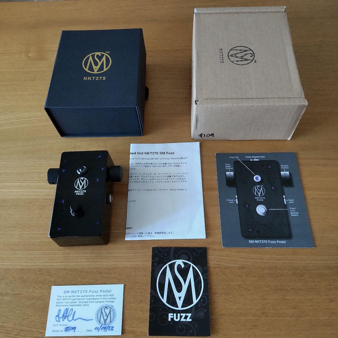 希少品】SM Pedals Red Dot NKT275 SM Fuzz - メルカリ