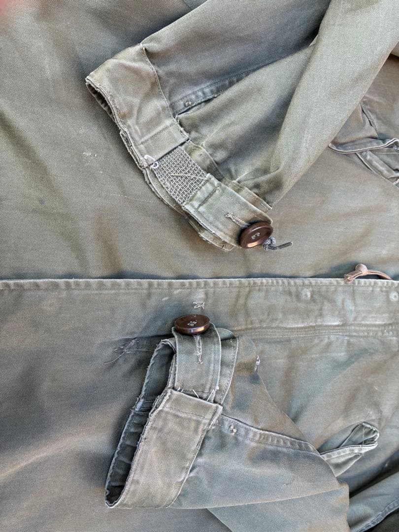 アメリカ軍 M51 フィッシュテール パーカ コットンサテン 1951年 M