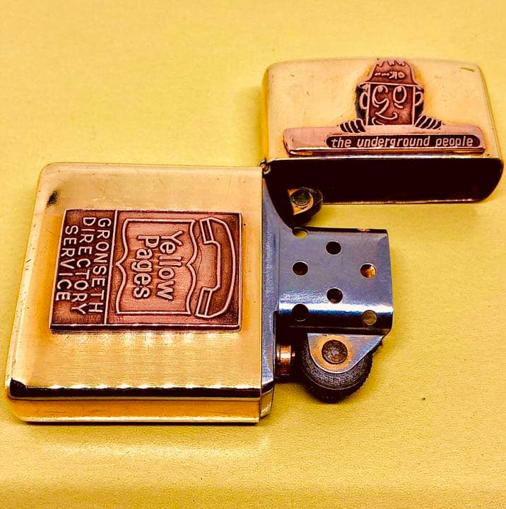 LA購入＊イエローページ＊アングラ＊純銅メタル＊真鍮ソリッ