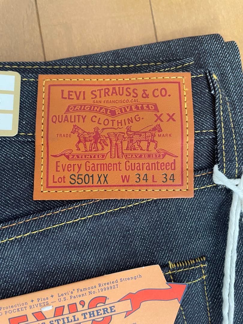LEVI´S S501XX 1944 大戦 デニム 復刻 W34 L34の通販はau PAY
