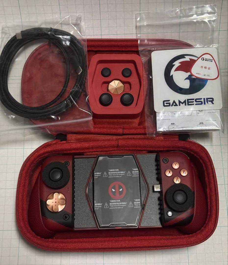 m*a様 gamesir x3 pro デッドプール GameSir X3 Pro Deadpool Edition - Cool by Design, Powerful in Play