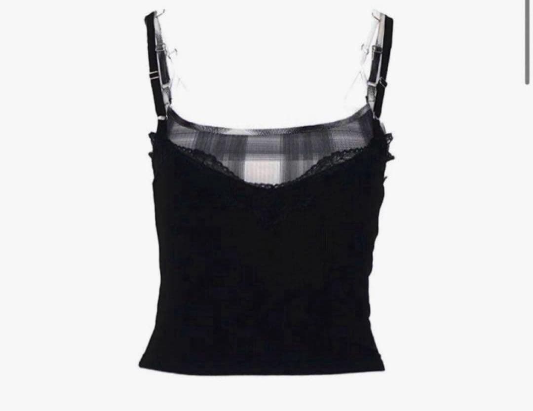 トップス S layered camisole 1 Theredthread THEREDTHREAD / ザレッドスレッド】S layered camisole 1