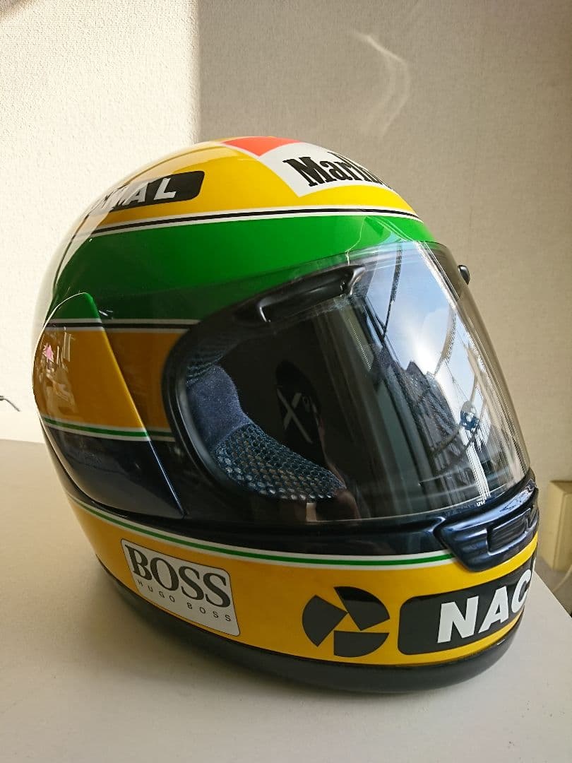 アイルトンセナ レプリカ ヘルメット Arai アルファレイズ - メルカリ