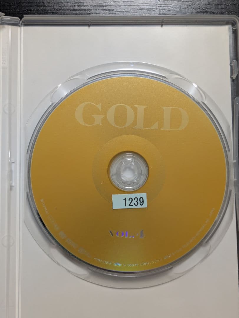 TVドラマ GOLD 完全版 第4巻 天海祐希・長澤まさみ他 レンタルDVD