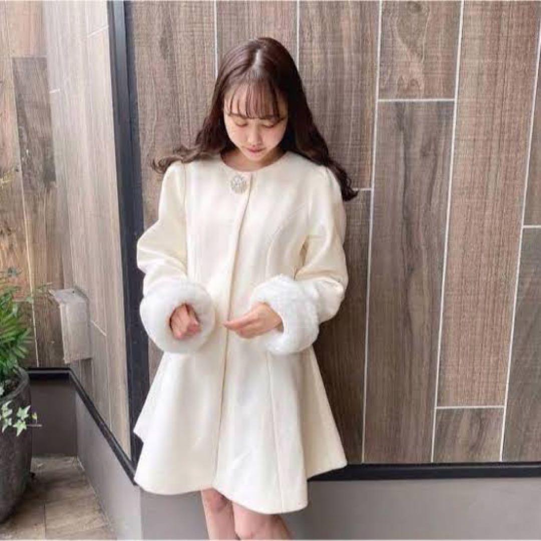 evelyn ビジューコート 2023 量産型 - メルカリ