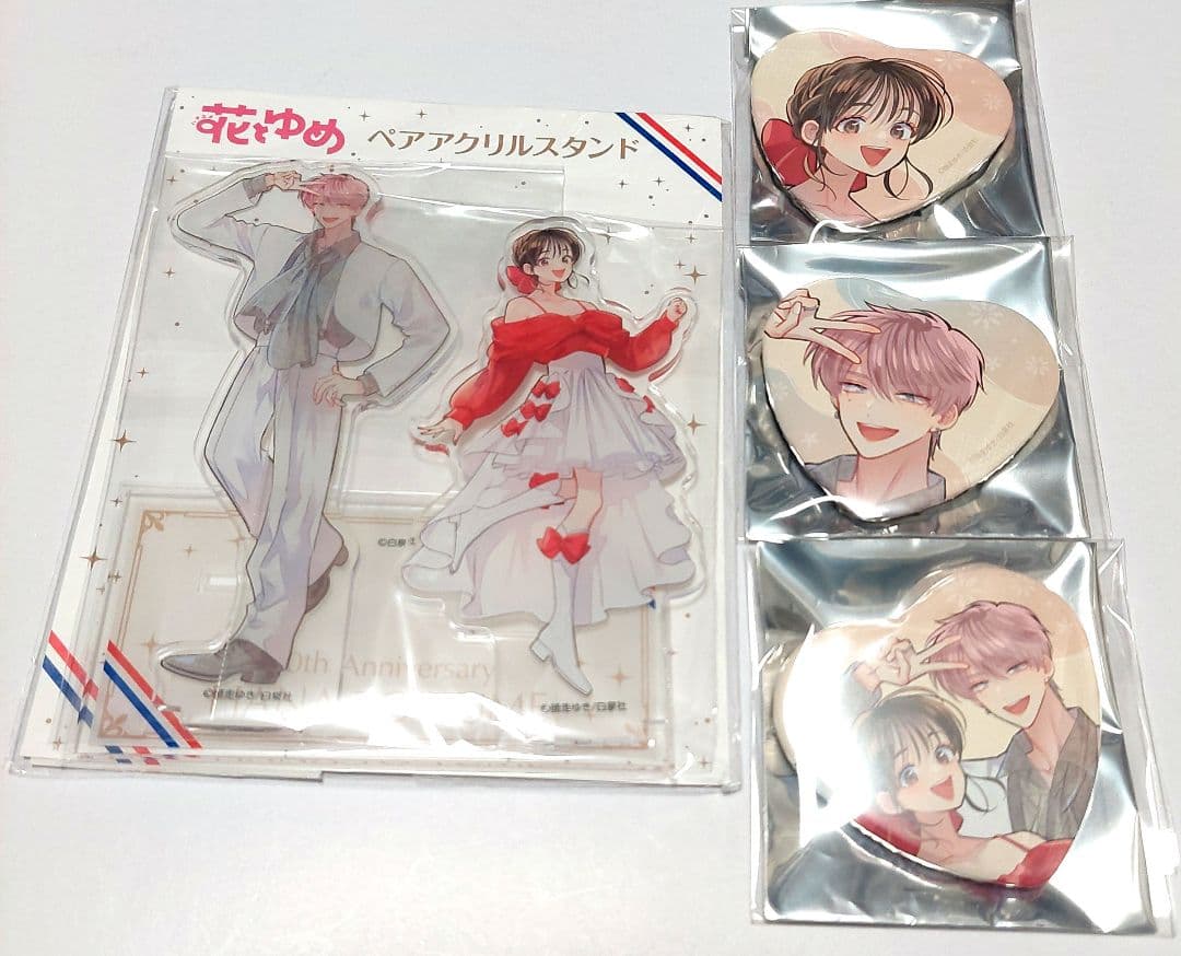 多聞くん今どっち！？ セブンネット限定 ハート缶バッジ ペアアクリル