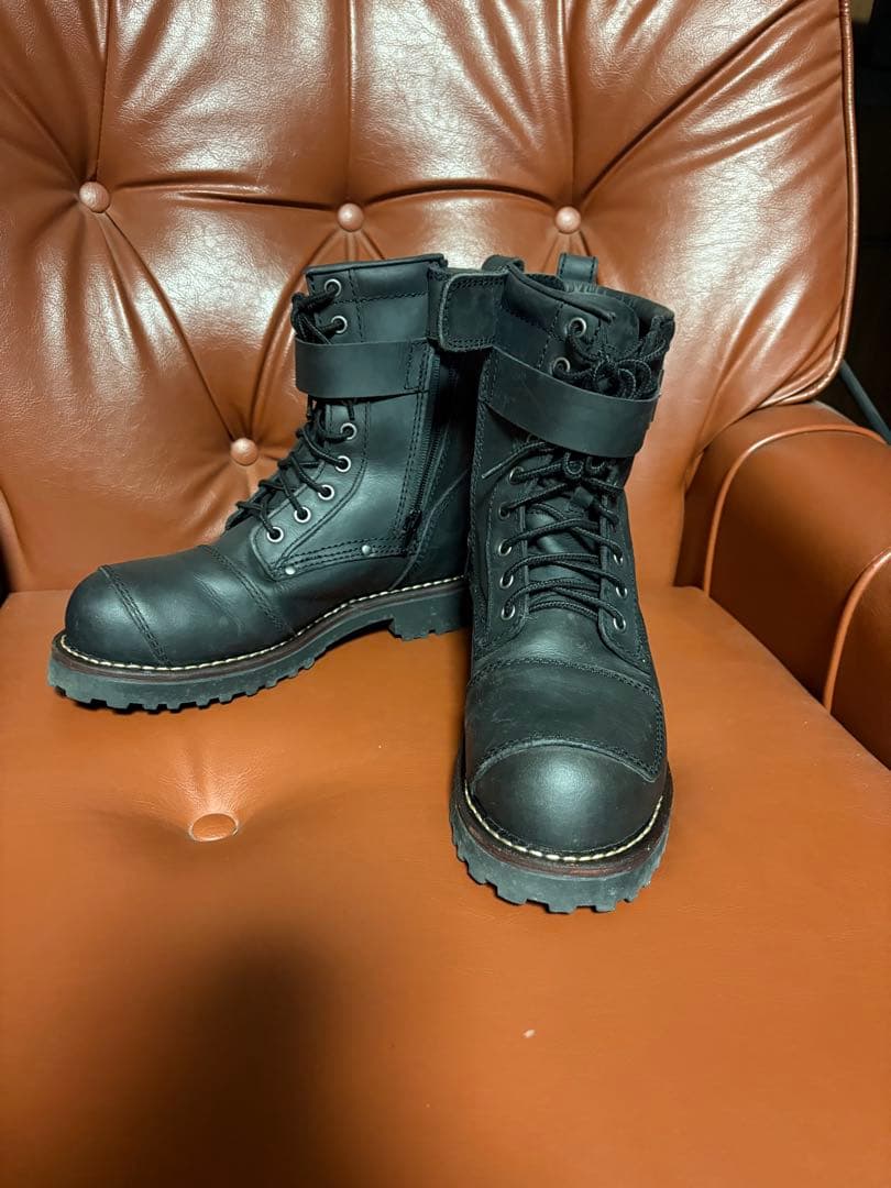 SIERRA DESIGNS バイクブーツ SIERRA DESIGNS（シエラデザインズ） 本革 バイカーブーツ メンズ