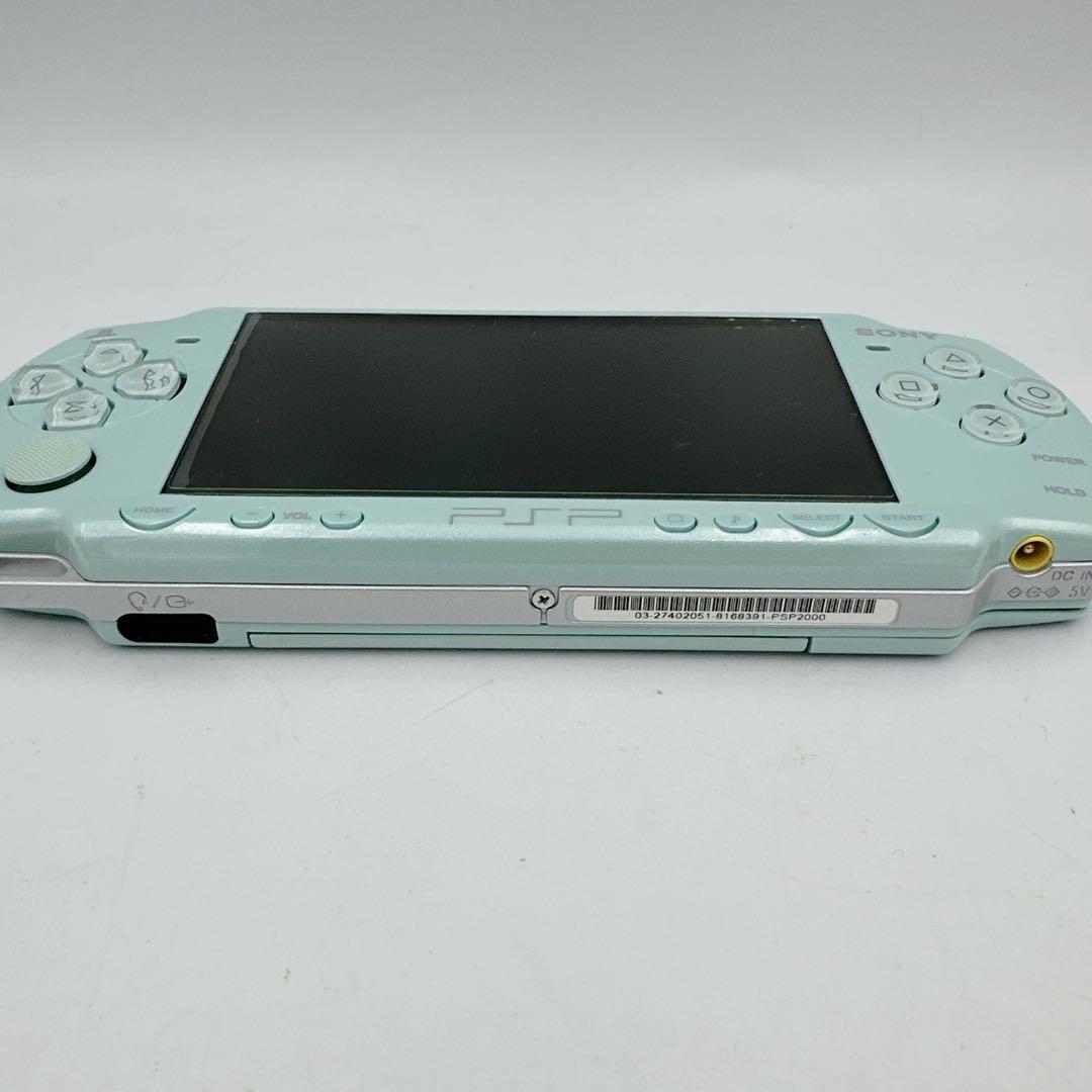 美品】【希少カラー】PSP-2000 本体 ミントグリーン - メルカリ
