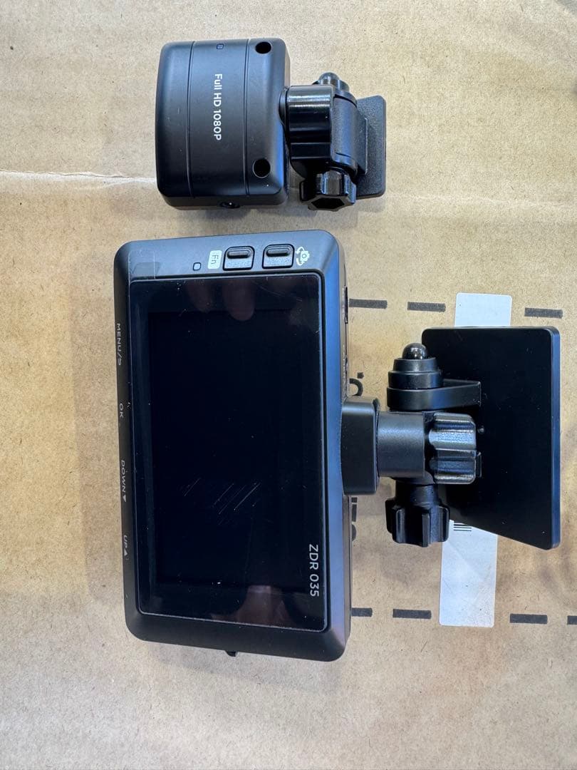 ZDR035 ドライブレコーダー 前後カメラ - メルカリ