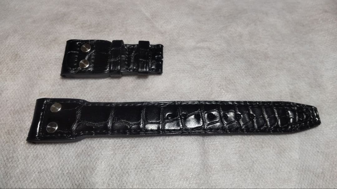 IWCビッグパイロットウオッチ純正レザーベルト - メルカリ