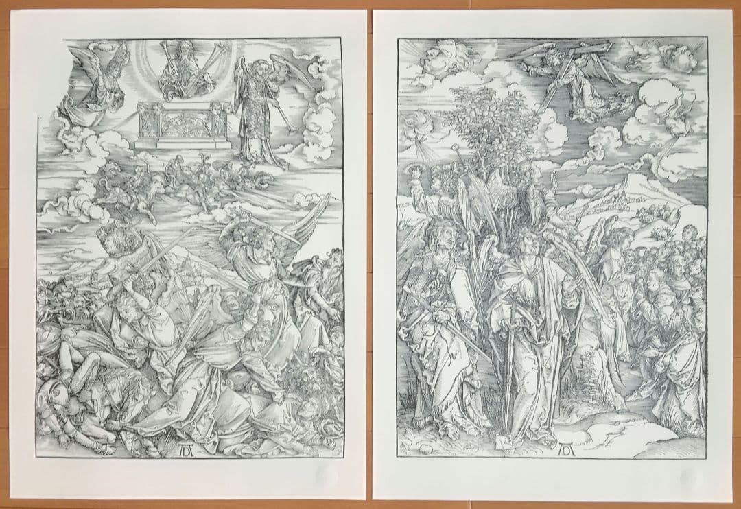 A.デューラー 黙示録 額装版