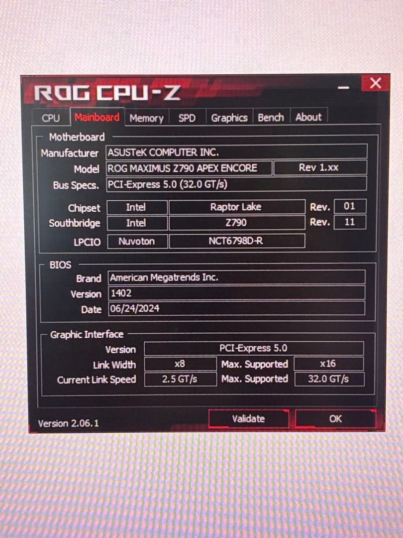 ROG MAXIMUS Z790 APEX ENCORE（動作品、中古） - メルカリ