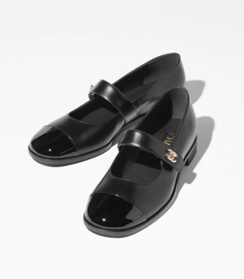 最終値下CHANEL メリージェーン バレエシューズ フラットシューズ