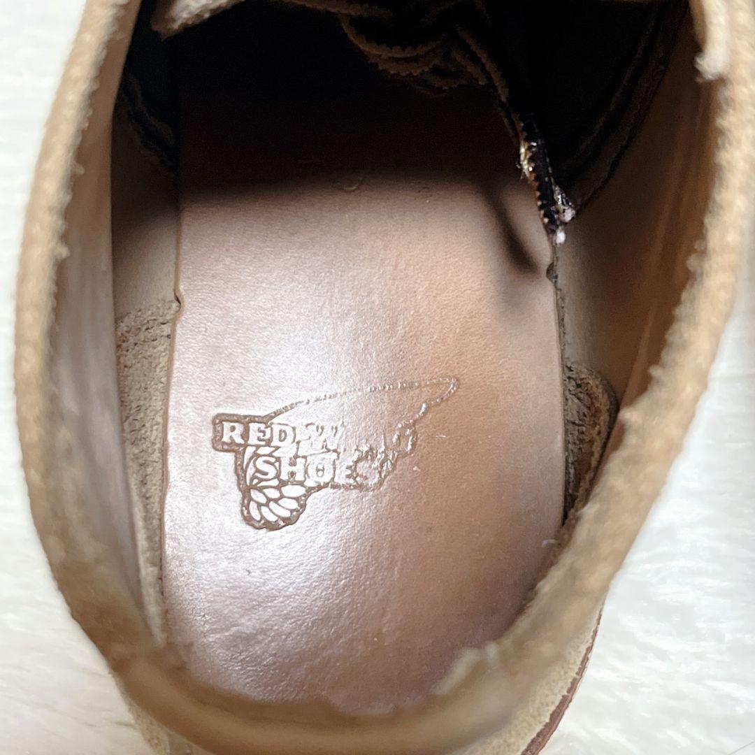 極美品】レッドウィング 3143 ワークチャッカブーツ スエード 26cm