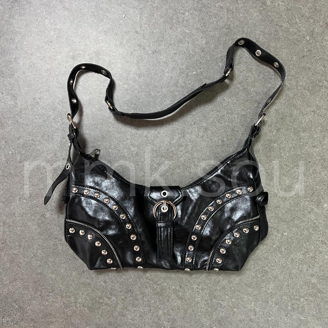 y2k 00s studs shoulderbag‪‪‪ archive1 - メルカリ‬‬‬