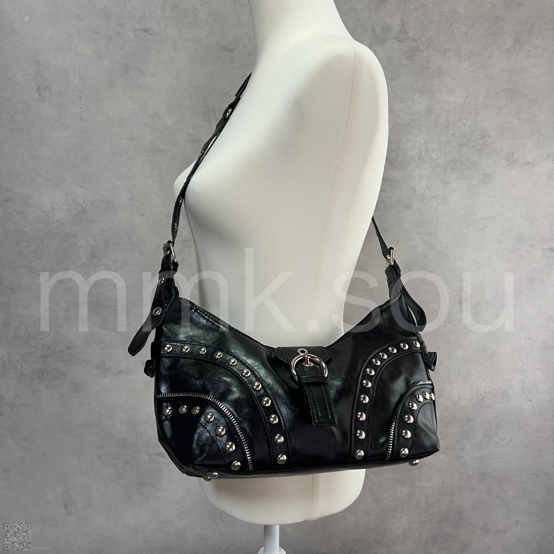 y2k 00s studs shoulderbag‪‪‪ archive1 - メルカリ‬‬‬