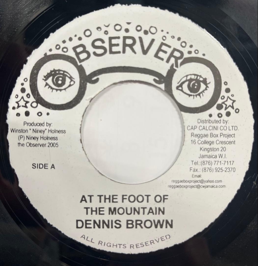 Dennis Brown / At The Foot Of The.. レゲエ - メルカリ