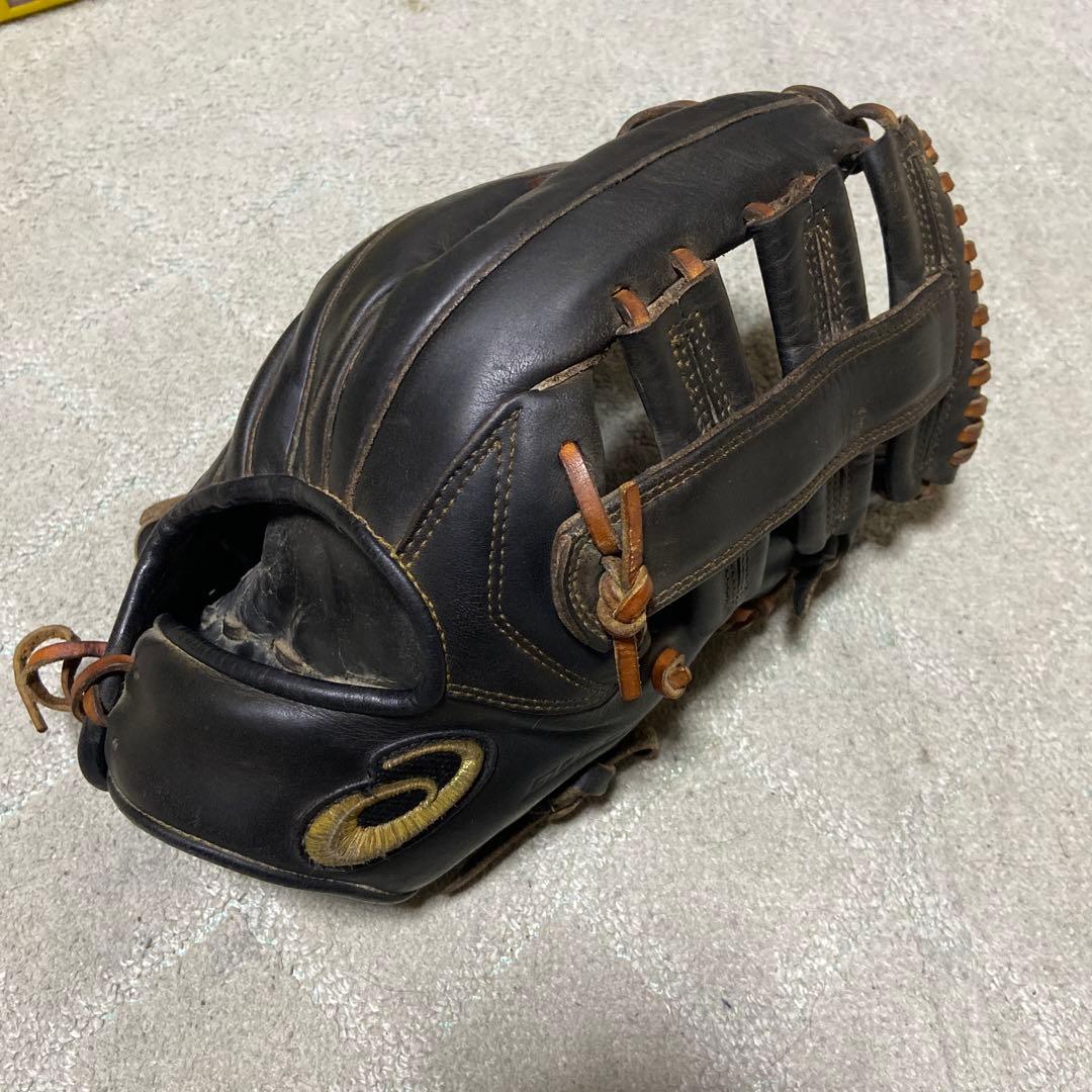 野球用品撤廃したアシックスの硬式レザーグローブ ダークブラウン アシックス メジャースタイル KIZUNA 内野グローブ | 中古野球用品販売