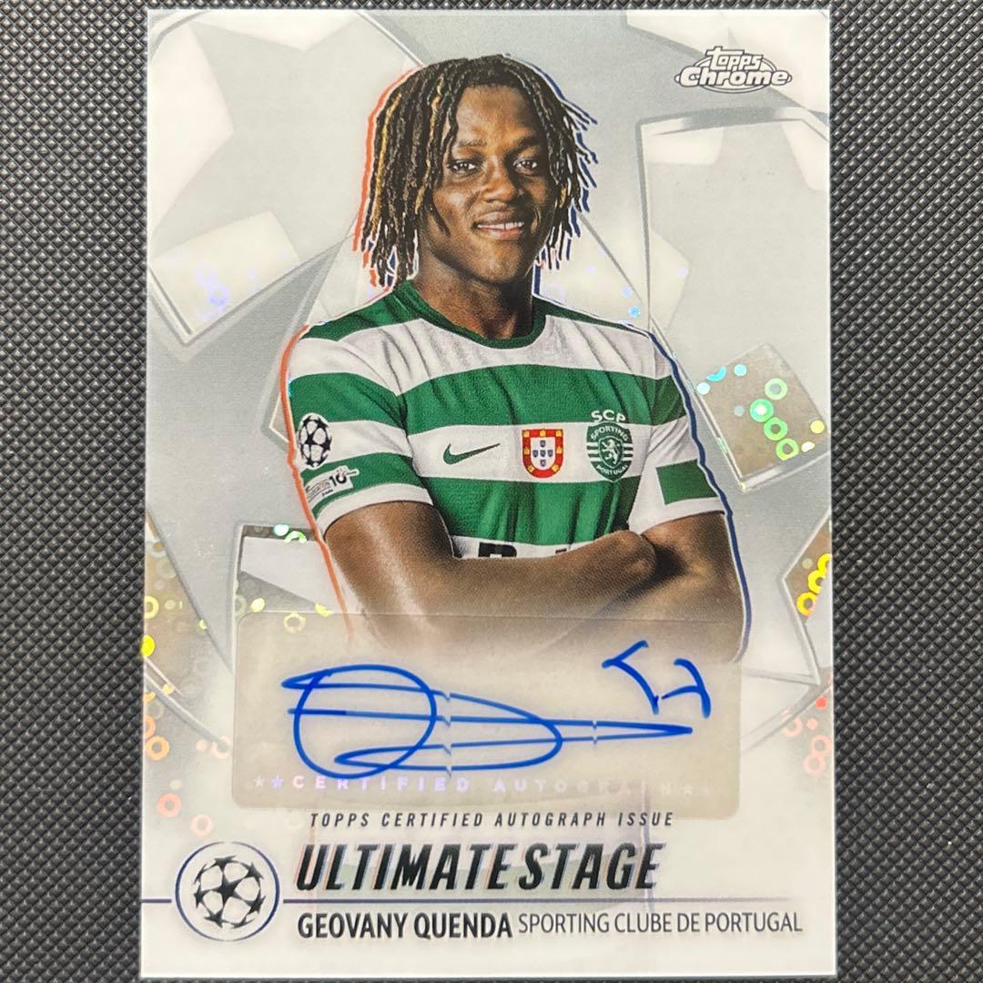 直筆サイン！人気インサート！ジオバニー・クエンダ スポルティングCP