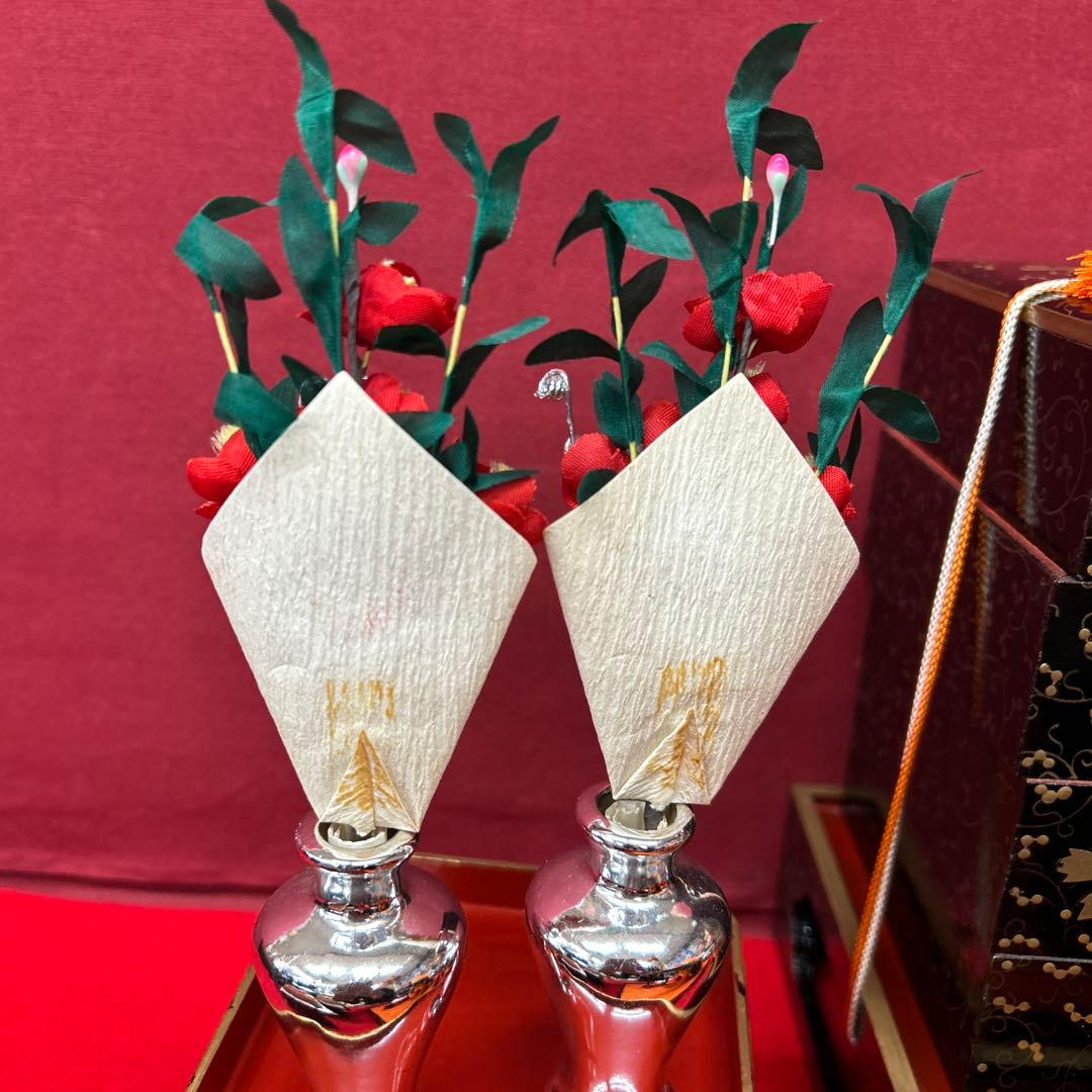 326】ひな祭り＊45号9品雛道具木製