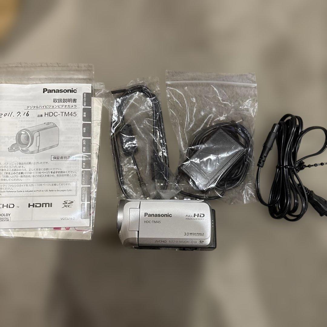 Panasonic HDC-TM45 ビデオカメラ本体 概要 デジタルハイビジョンビデオカメラ HDC-TM45 | デジタルビデオ