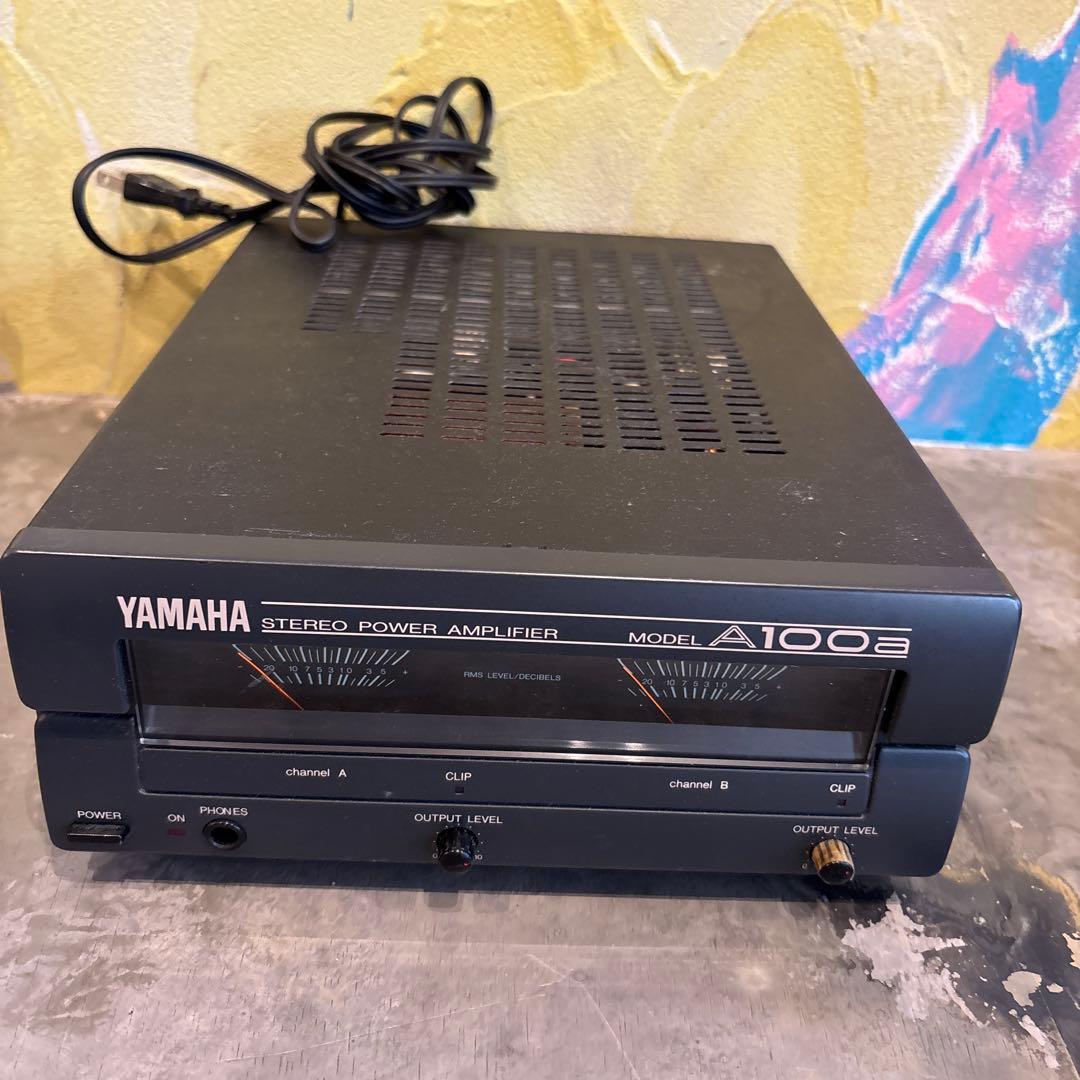 Yamaha A100 ステレオパワーアンプ YAMAHA A100 パワーアンプ - メルカリ