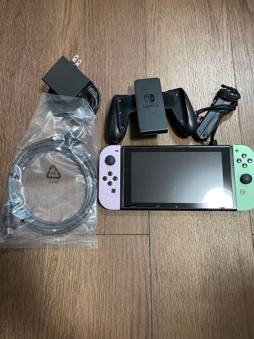 Nintendo Switch 本体 ピンク/グリーン 元祖フリーク「KontrolFreek」のNintendo Switch用最新シリーズ“Splash