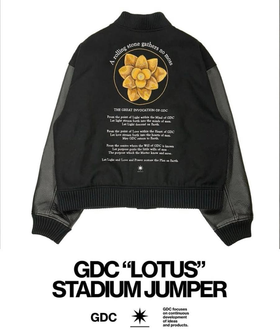 GDC \"LOTUS\" Stadium Jumper キムタク着