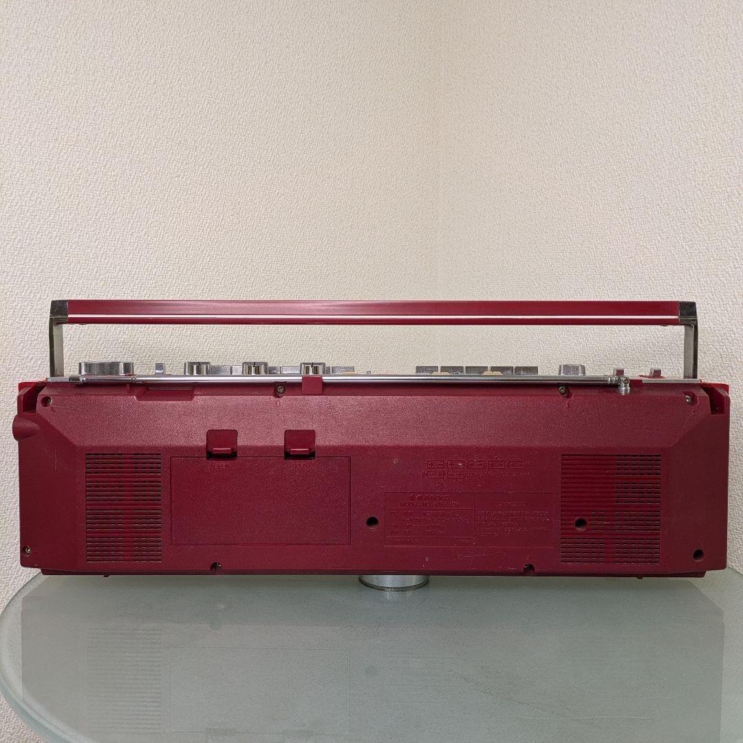 動作品】SANYO サンヨーWカセットデッキMR-WU4 昭和レトロビンテージ