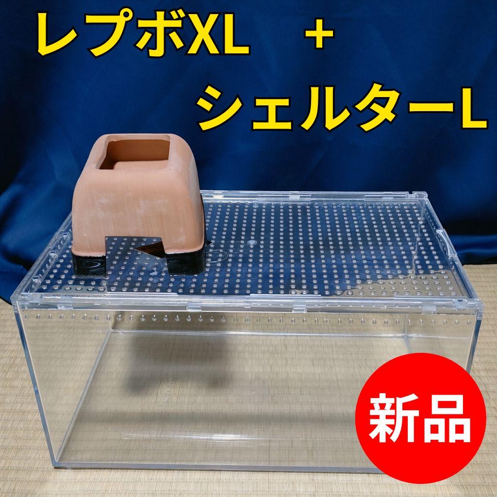 XL】レプタイルボックス ウェットシェルター飼育セット スドー 爬虫類