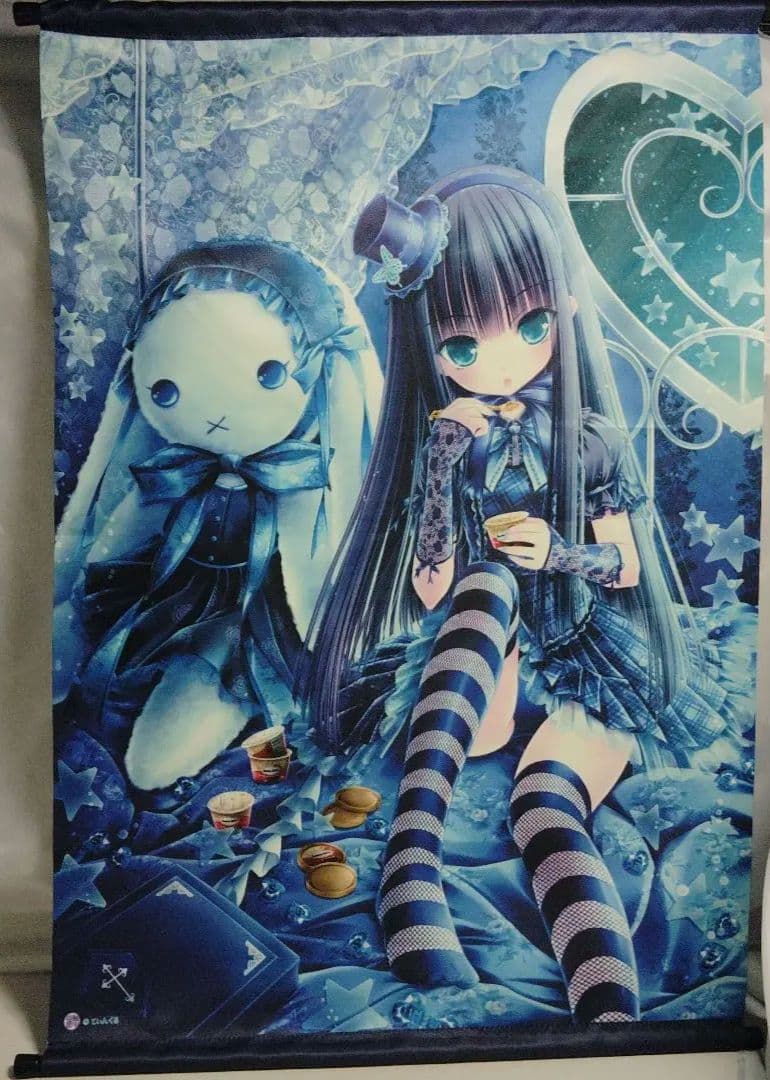 軸中心派 てぃんくる B2タペストリー BLUE CIELO STELLATO - メルカリ