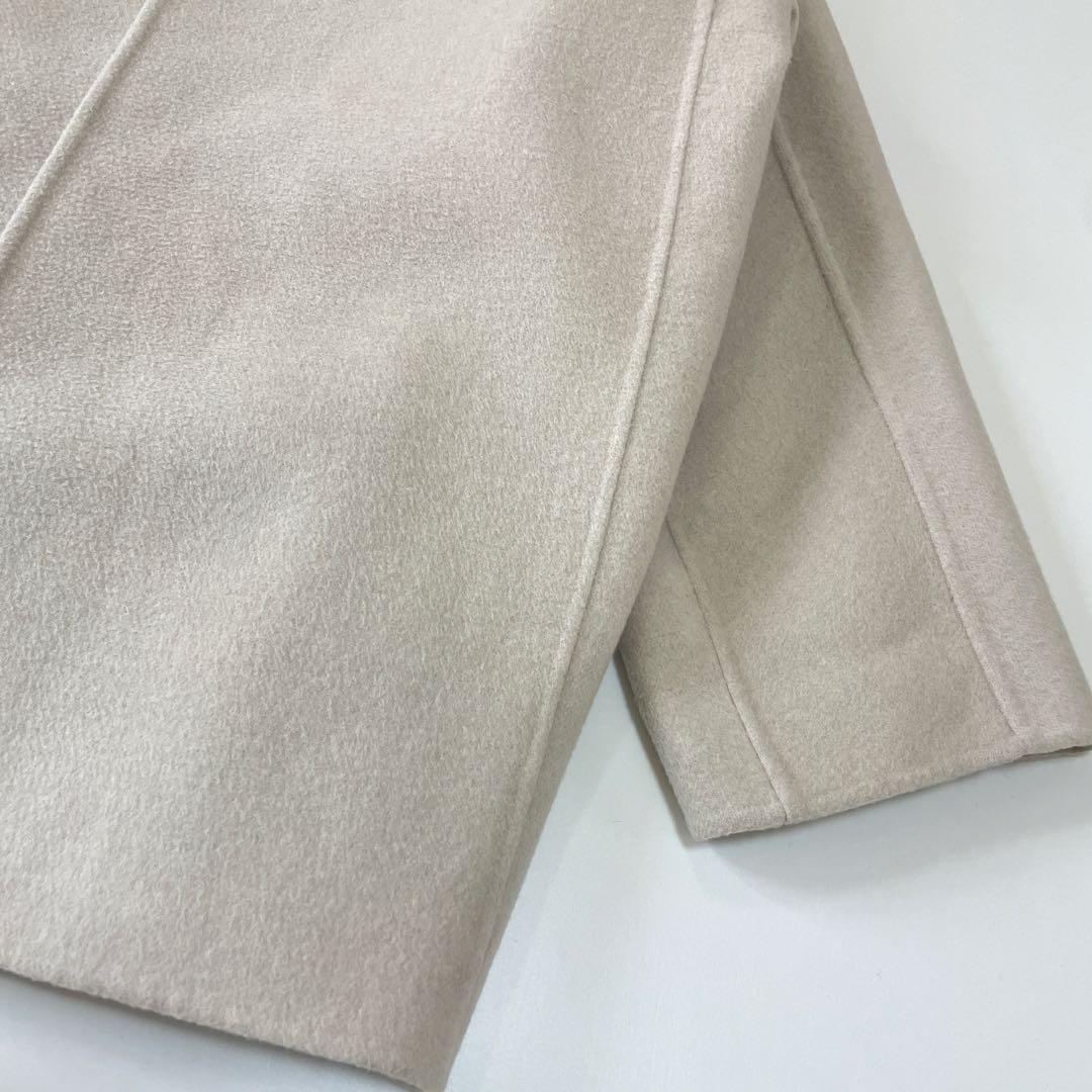 美品♡ ボールジィ プレミアムウール リバーフーデットコート ベージュ