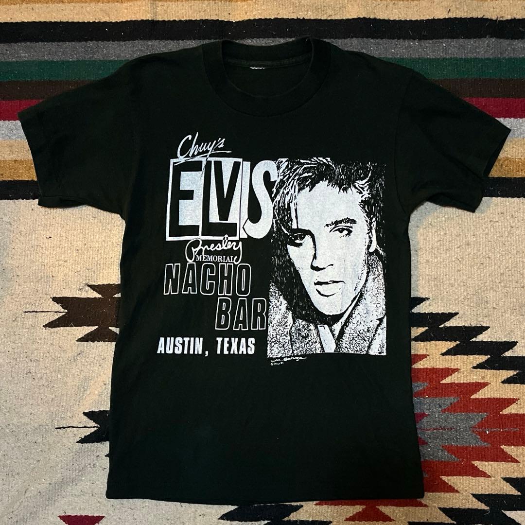 ビンテージTシャツ】ELVIS Presleエルビスプレスリー 記念Tシャツ