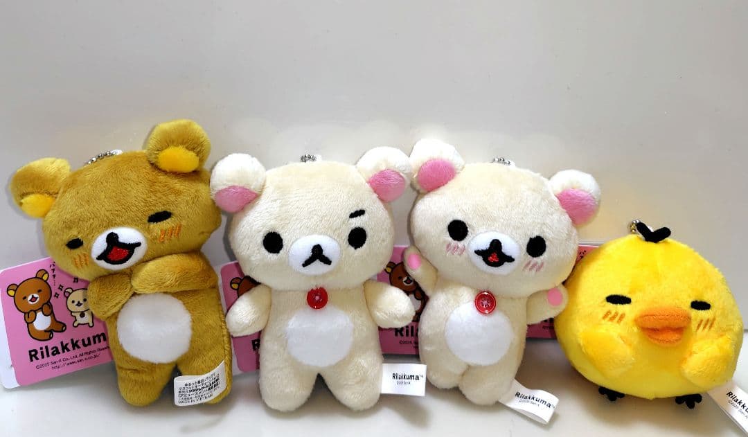 リラックマ ゆるっと毎日 ぬいぐるみ マスコット キーチェーンPart2 全