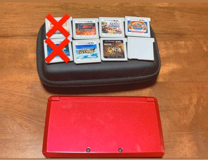 Nintendo3DSレッド すぐに遊べるいろいろセット 楽天市場】Nintendo 3DS 本体 【すぐ遊べるセット】※USBケーブル