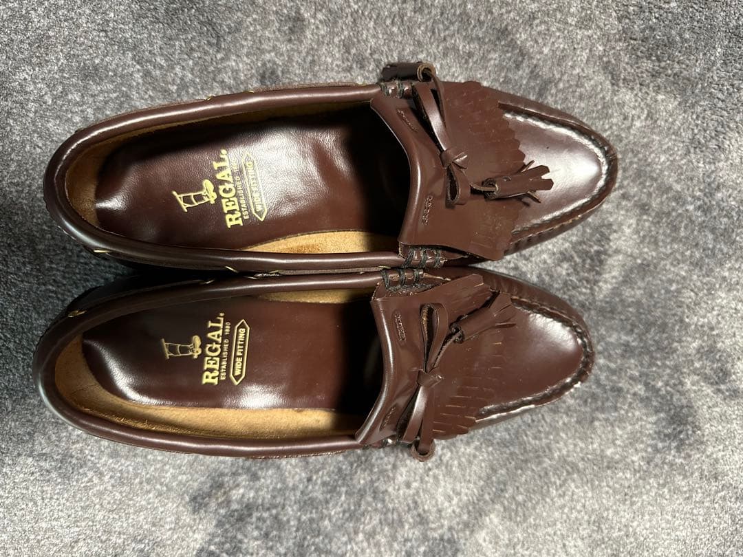 REGAL ローファー 23.5cm EEE 茶色 ブラウン 数回使用 - メルカリ