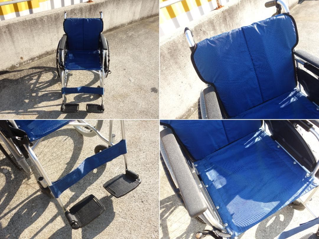 K▽川村義肢 車いす 車椅子 スタンダード 自走型 自走用 (38212