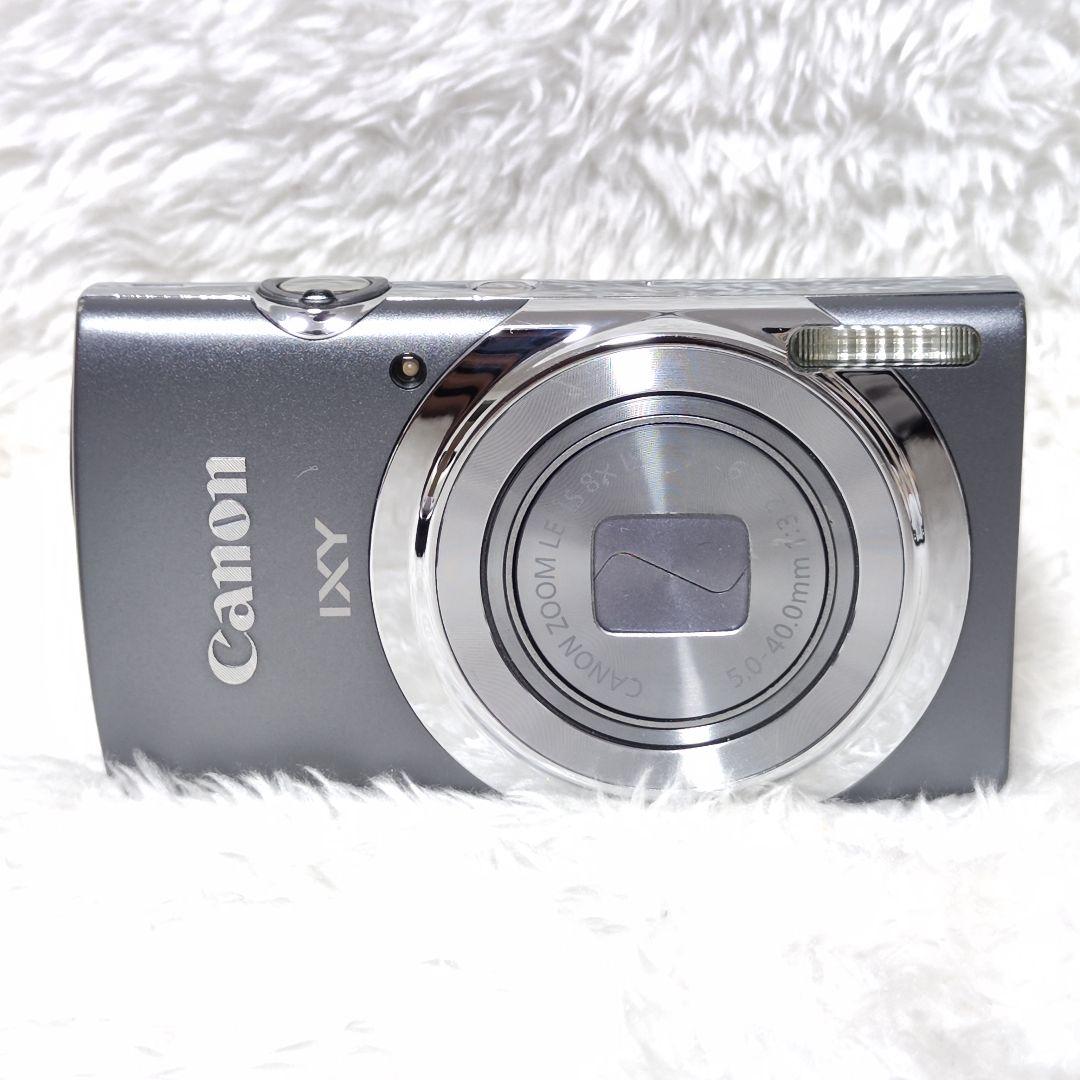 美品✨ CANON IXY130 グレー 動作確認済み バッテリー 充電器付属