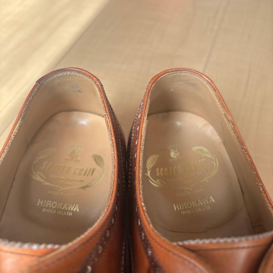 美品】スコッチグレイン インペリアルⅢ ブラウン 25cm - メルカリ