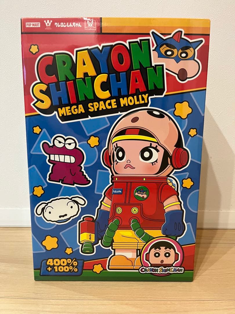 POPMART MEGA SPACE MOLLY 400%クレヨンしんちゃん - メルカリ