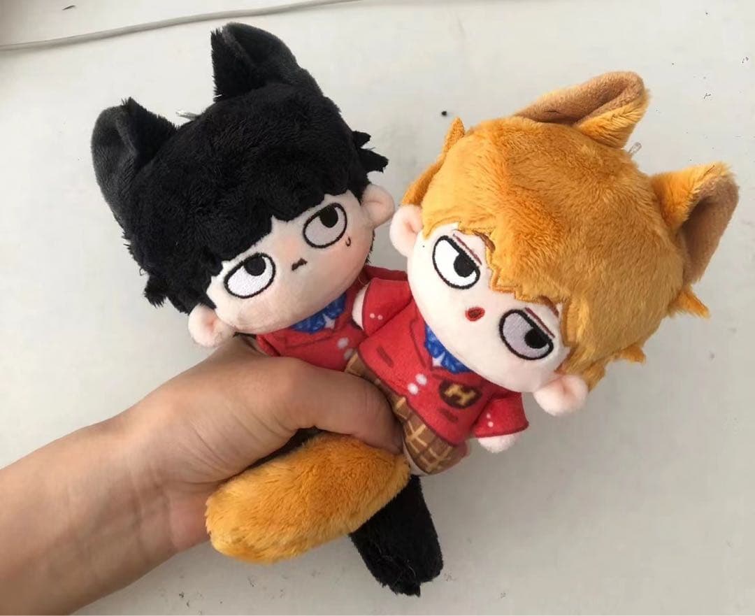 2体】着せ替えぬいぐるみ モブサイコ100 霊幻新隆 影山茂夫 - メルカリ