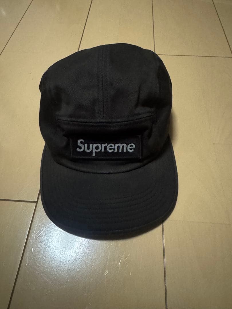 Supreme ブラック ベースボールキャップ　USA製 新品未使用】Supreme 59FIFTY ベースボールキャップ ブラック - メルカリ