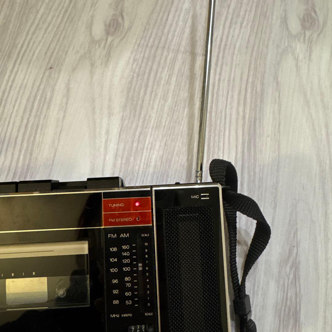 ナショナル National RX-F40 ラジカセ 通電ok F40