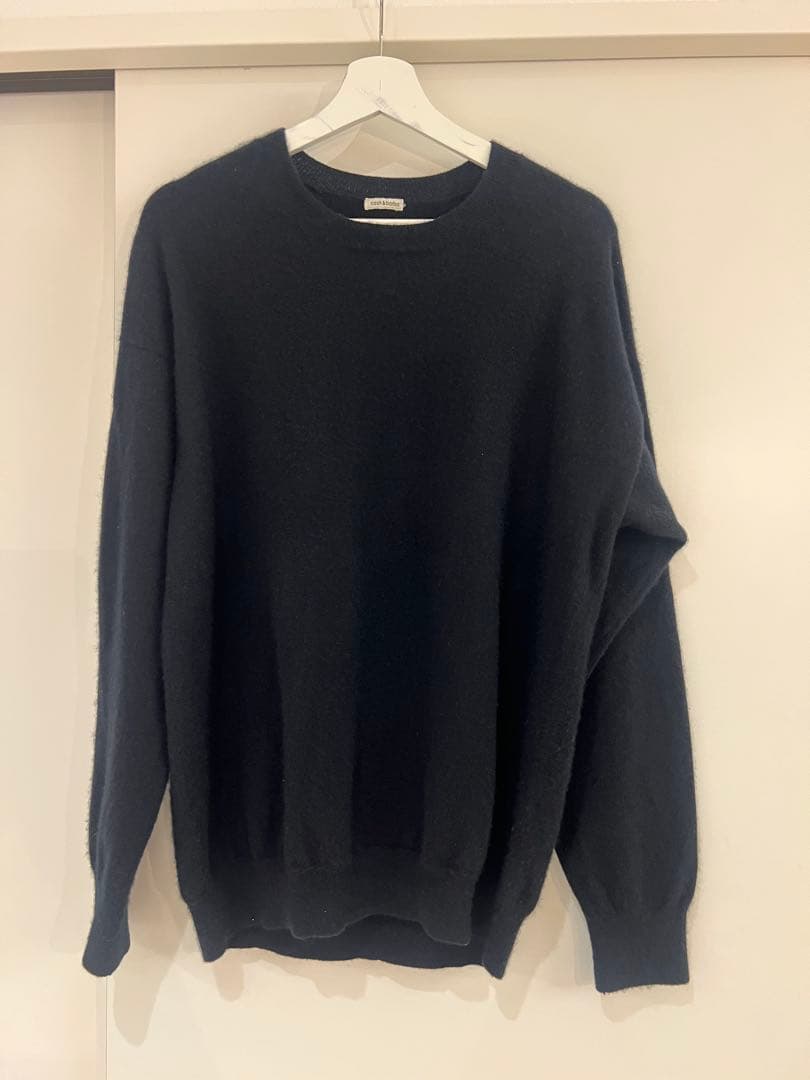 cash &barba モンゴリアンカシミヤ セットアップ 黒サイズ2 モンゴリアンカシミヤ セットアップ, Black – cash & barba