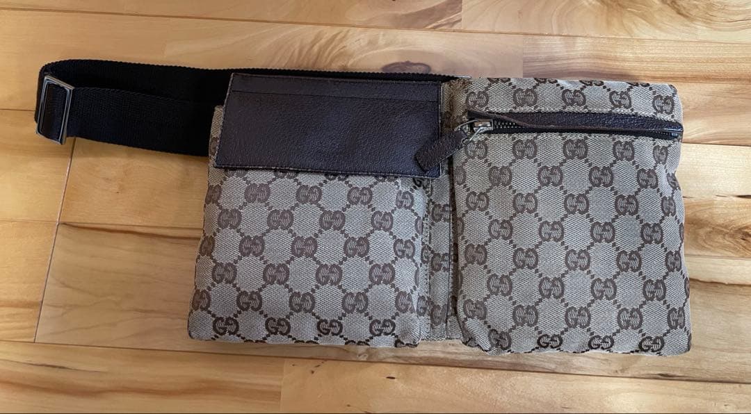 グッチ GGキャンバス ウエスト ボディバッグ GUCCI（グッチ） GUCCI GG柄 ウエストバッグ ウエストポーチ ボディ