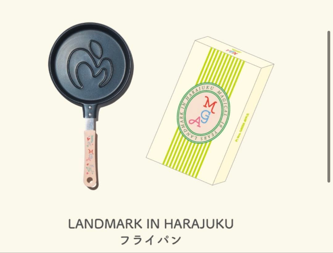 Mrs. GREEN APPLE POPUP STORE フライパン ミセス - メルカリ