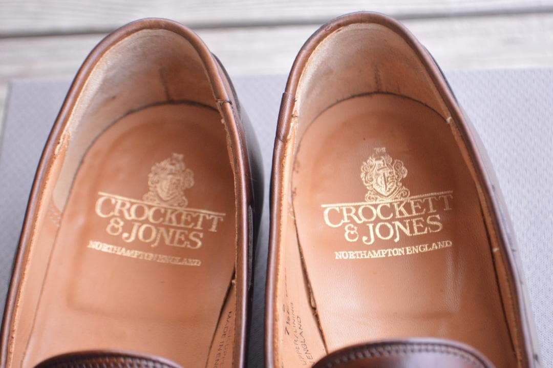CROCKETT＆JONES　CAVENDISH2　7.5E　ダークブラウン
