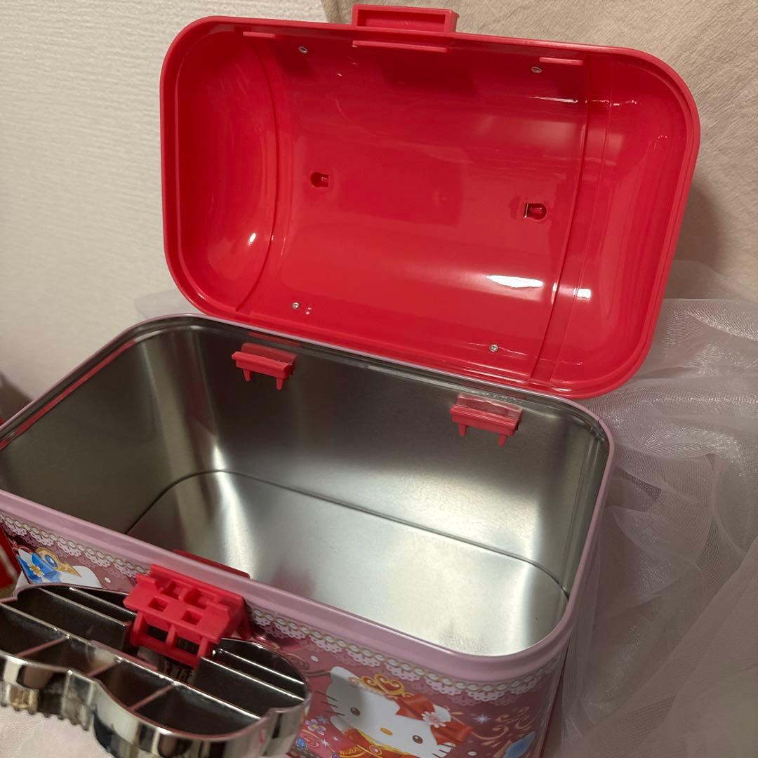 廃盤‼️平成レトロ ハローキティ 缶 小物入れ メイク入れ 収納ボックス