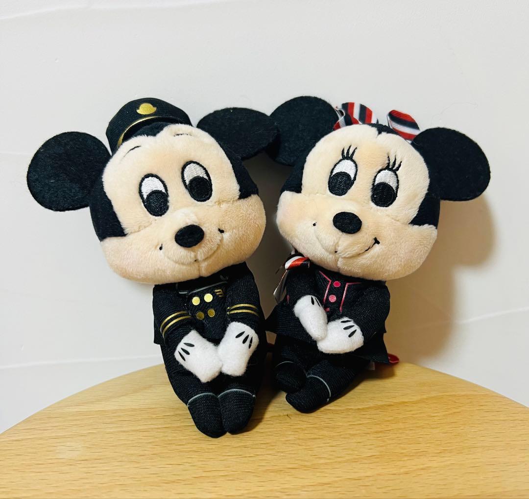 ❤️JAL機内販売限定❤️ミッキー&ミニーちょっこりさん ぬいぐるみ
