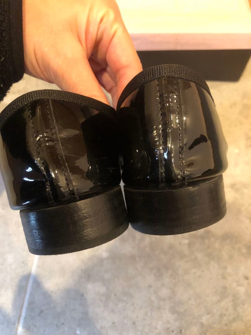 Lepetto マイケル 箱付き 定価4万円 エナメル パテントレザー EU38